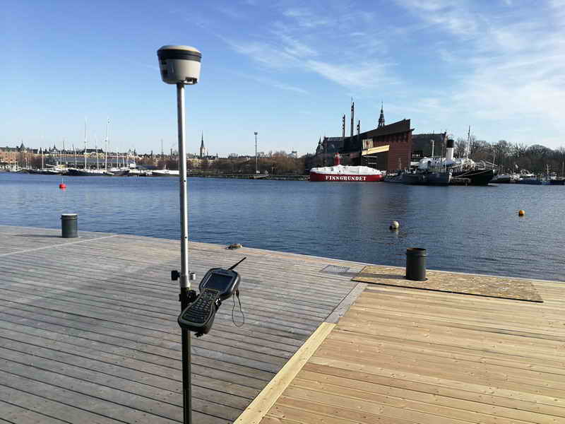 Bild utsättning Kajplats Skeppsholmen